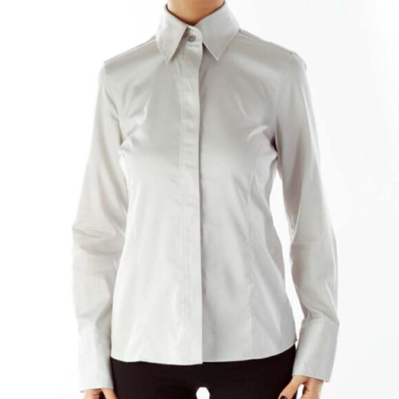 Banana Republic Tops - Banana Republic Gray Buttoned Shirt